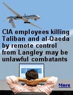 These CIA agents are, unlike their military counterparts but like the fighters they target, unlawful combatants, fighters without uniforms or insignia, involved in hostilities, using armed force contrary to the laws and customs of war.